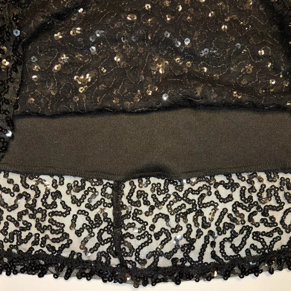 Scoop Neck Sleeveless Sequin Dress - Picture 5 of 10